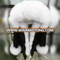 Army Parka hooded trimmed women coat jacket with fox fur lining